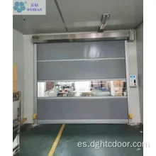 Acción rápida industrial PVC Puerta de alta velocidad